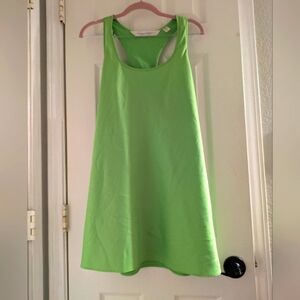 Victoria’s Secret Satin Slip Lime Green Y2K Vintage Lingerie Medium